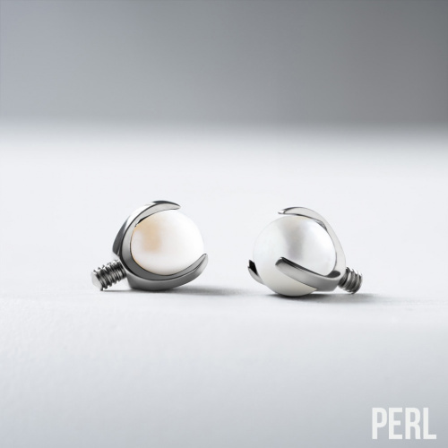 Накрутка шар в лапках Natural Stone Pearl 1.2 мм